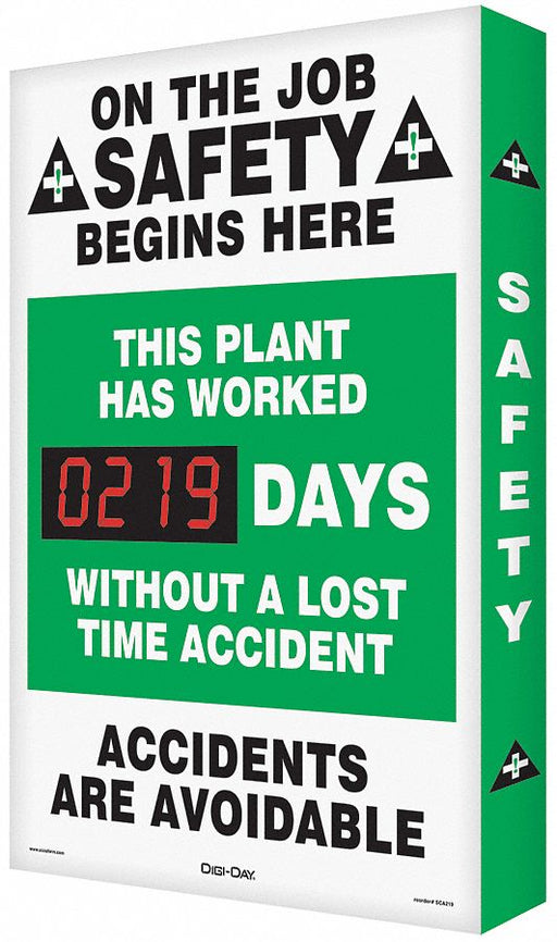 Electronic Scoreboard 28in x 20in White