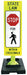 TrafficSignwithBase 42inx20in Poly