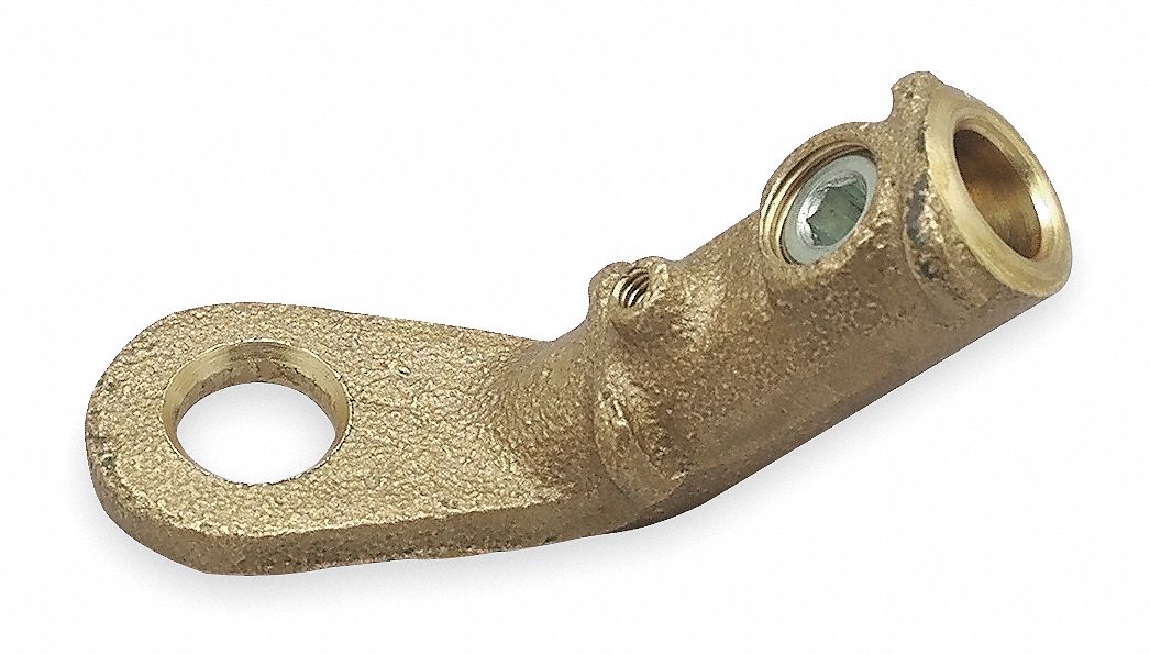 Ball Point Lug Copper 45 deg 150 A
