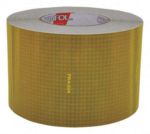 Reflective Tape W 4 In Yellow