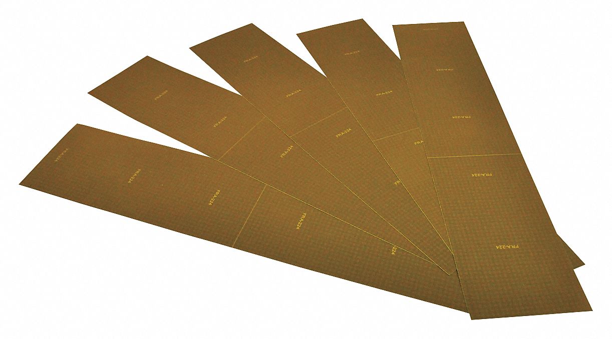 Reflective Tape Yellow 18 in L 4 in W