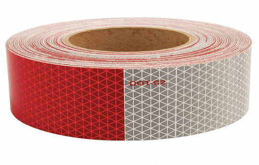 Reflective Tape W 2 In Red/White