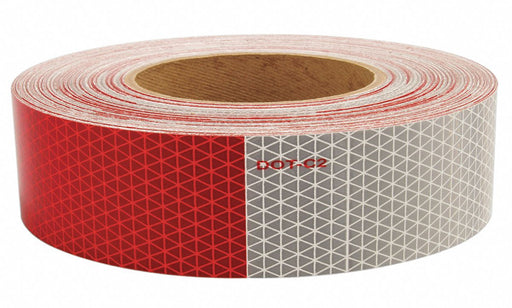 Reflective Tape W 1.75 In Red/White