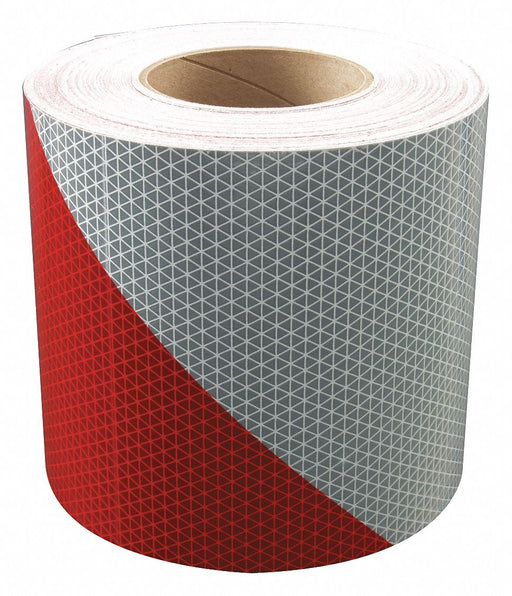 Reflective Tape W 3 In Red/White