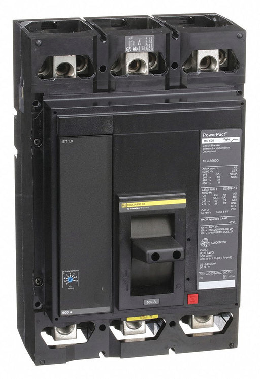 Circuit Breaker 600A 3P 600VAC MG