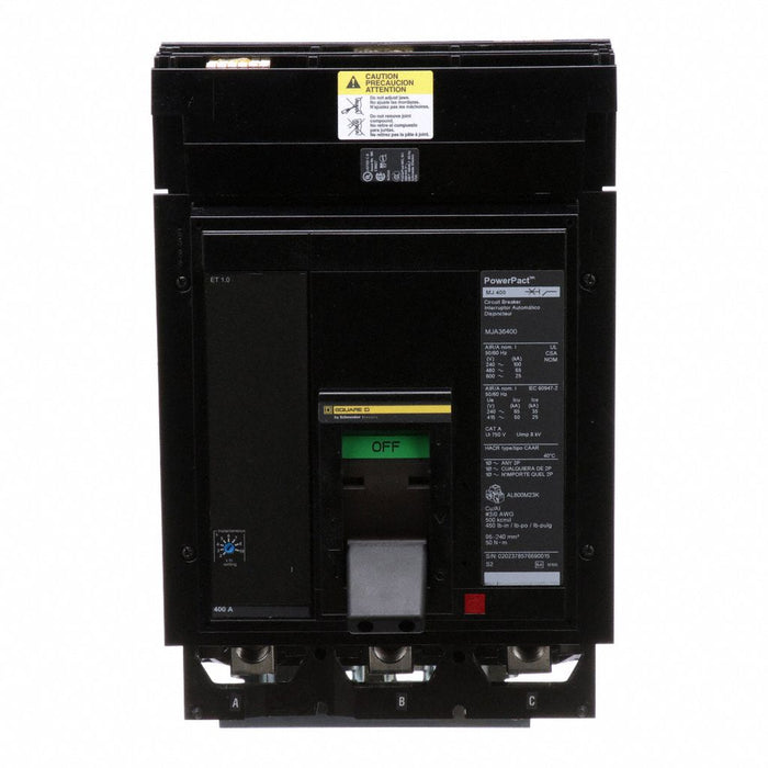 Circuit Breaker 400A 3P 600VAC MJ