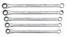 Ratcheting Wrench Set Metric 12 pt. 5pcs