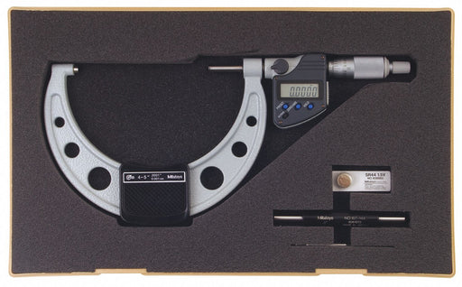 Digital Micrometer Outside 4 to 5 In SPC