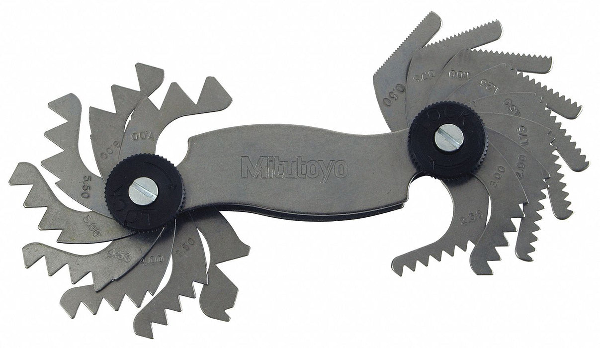 Thread Pitch Gauge Set Thread Ang 60 deg