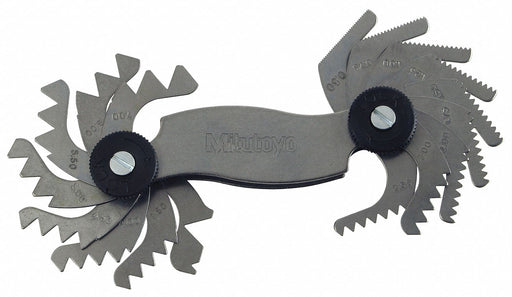 Thread Pitch Gauge Set Thread Ang 60 deg