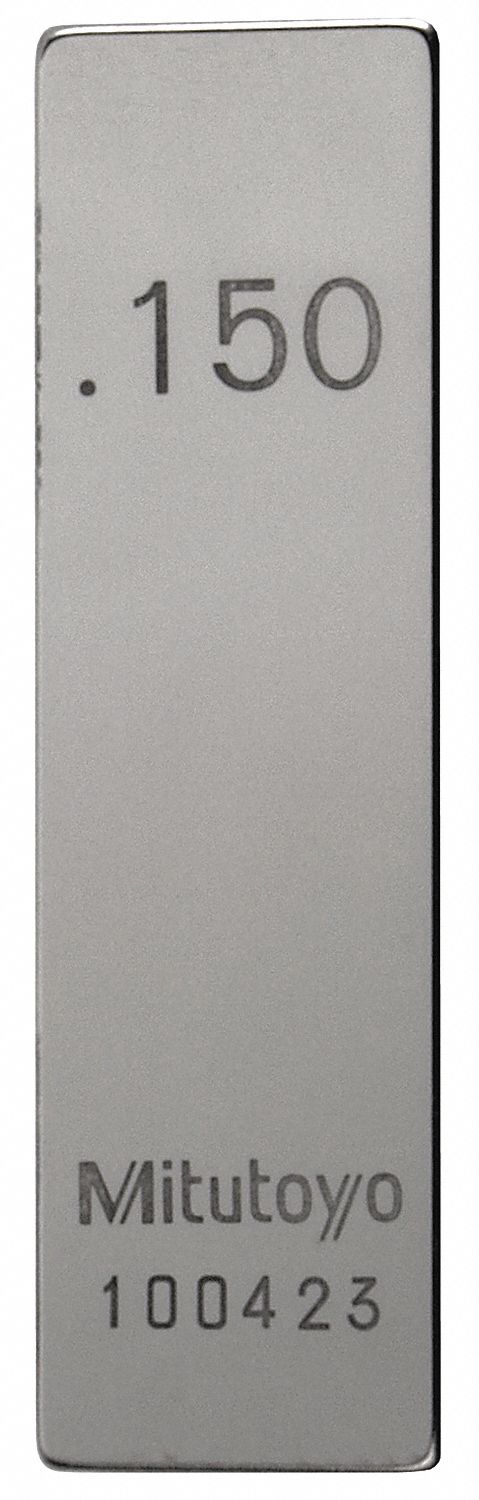 Gage Block Rect Steel 0.150 In ASME 0