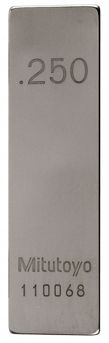 Gage Block Rect Steel 0.250 In ASME 0