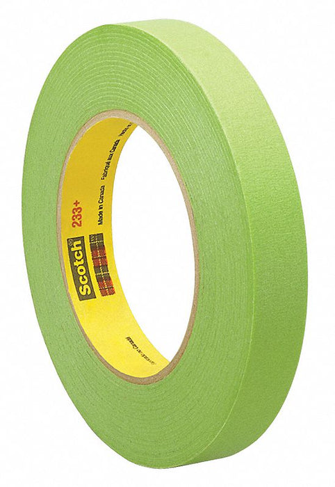 Masking Tape 7/16 W 60 yd L Green PK10