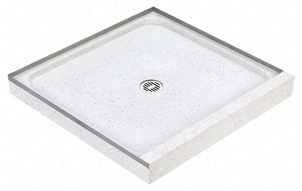 Shower Floor Rectangle 36 in x 36 in