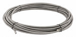 Drain Cleaning Cable 1/2 in Dia 75 ft L