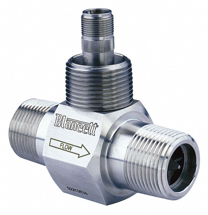 Flowmeter Turbine 15 GPM 1/2 In MNPT