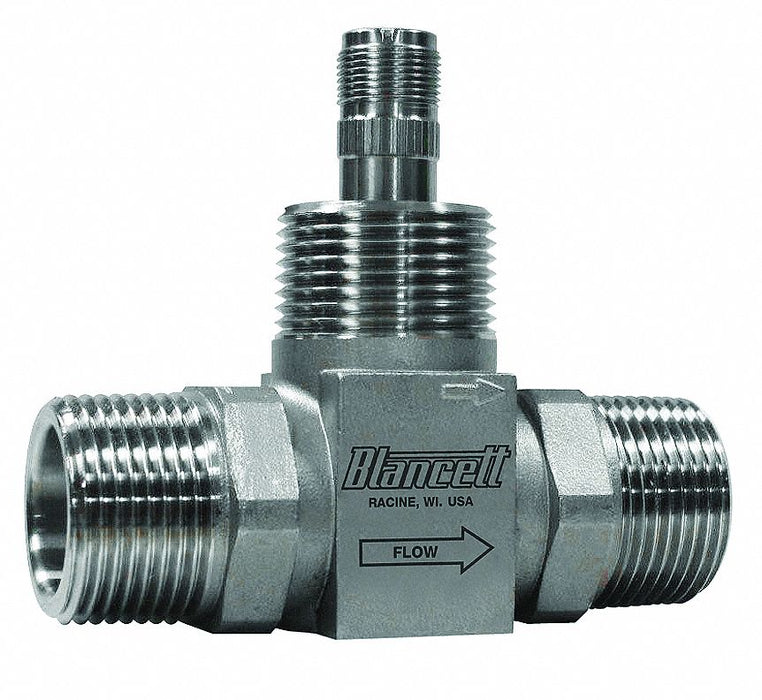Flowmeter Turbine 30GPM 1 In MNPT