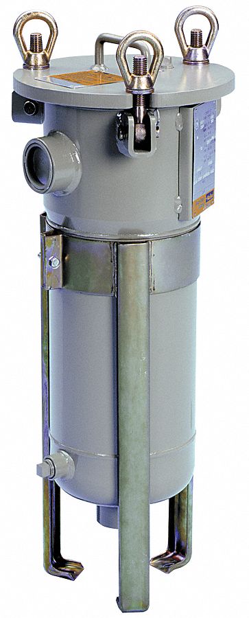 Filter Housing 33 H 12 1/4 Dia Gray