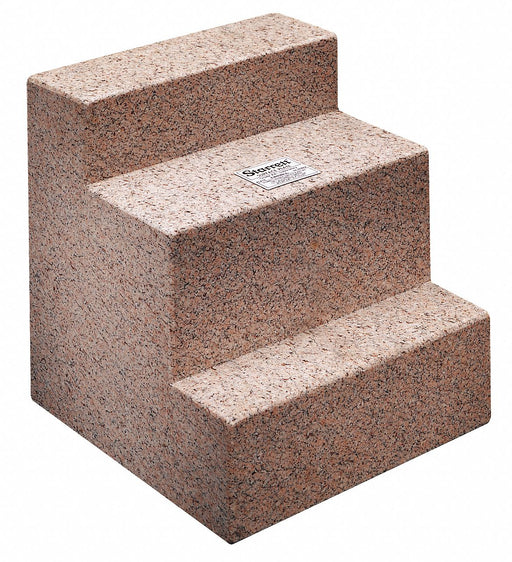 Granite Angle Plate Pink 2-Face A 6x6x6