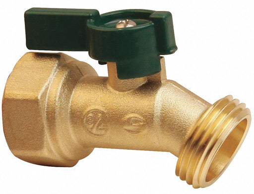 Hose Bibb Quarter Turn 1/2In Brass