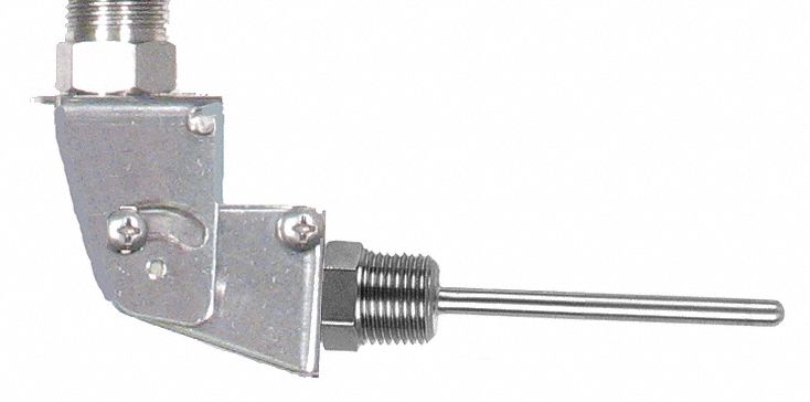 Immersion Temperature Probe RTD 4 In L
