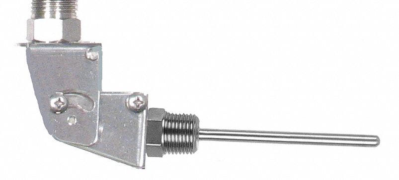 Immersion Temperature Probe RTD 6 In L