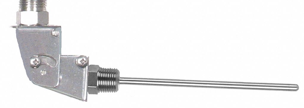 Immersion Temperature Probe RTD 12 In L