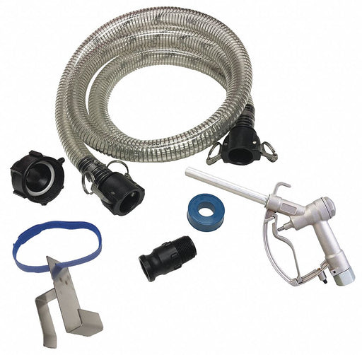 DischargeHoseKit 1inDia 8ftL PVC