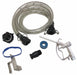 DischargeHoseKit 1inDia 8ftL PVC