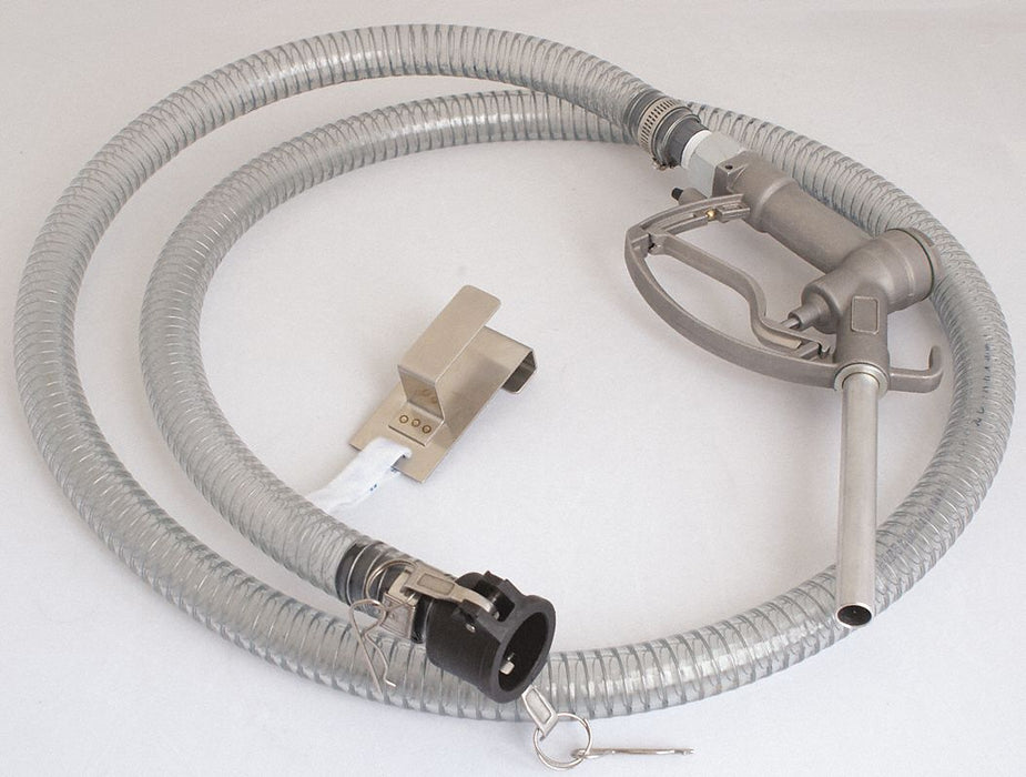 DischargeHoseKit 1inDia 8ftL PVC