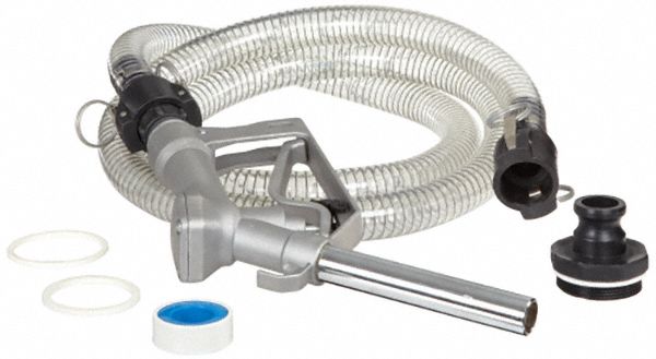 DischargeHoseKit 1inDia 8ftL PVC