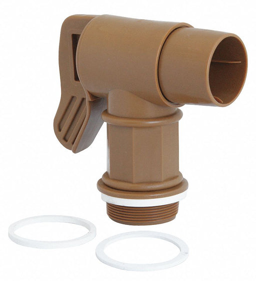 Drum Tap Polyethylene Brown NPT