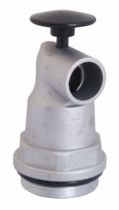 Drum Tap Aluminum Silver NPT