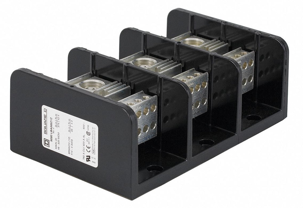 PowerDistributionBlock 350A 600V 2Poles