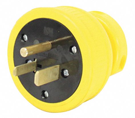 Plug 6-50P 50A 250VAC 1 Phase