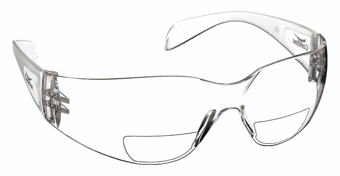 SafetyGlasses ClearLens +1.50 Bifocal