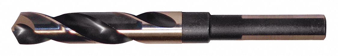 Reduced Shank Drill 53/64 HSS