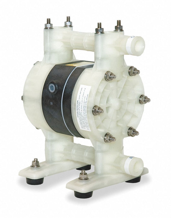 Dbl DiaphragmPmp FNPT TPV/PP 1/4in 15gpm
