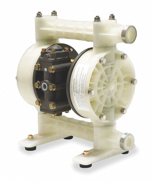 Dbl DiaphragmPmp FNPT TPV/PP 1/4in 28gpm
