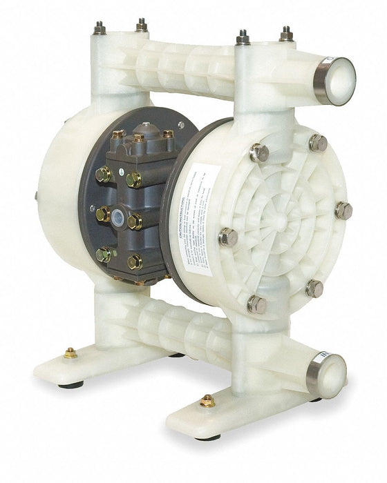Dbl DiaphragmPmp FNPT TPV/PP 3/8in 49gpm