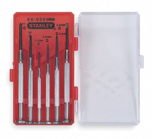 Jewelers Screwdriver Set Sl/Ph 6 pcs.