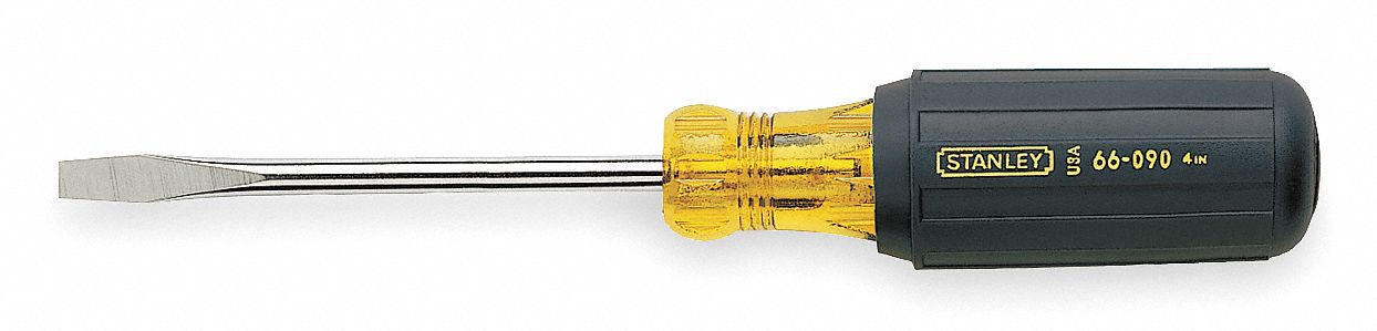 KeychainScrDrv Slt 3/16in Blc Round