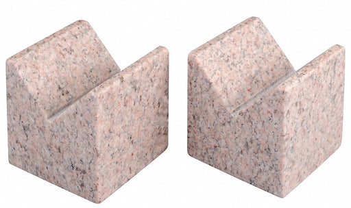 Granite V-Blocks Pink 5-Face AA 4x4x4 PR