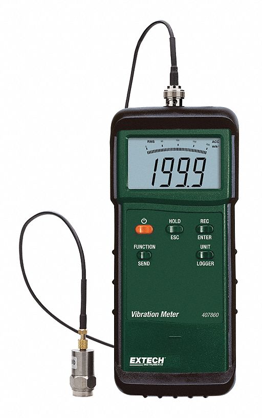 Vibration Meter Kit +/-5%Acc LCD
