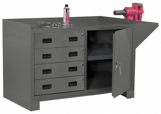 Cabinet Workbench Steel 48 W 24 D