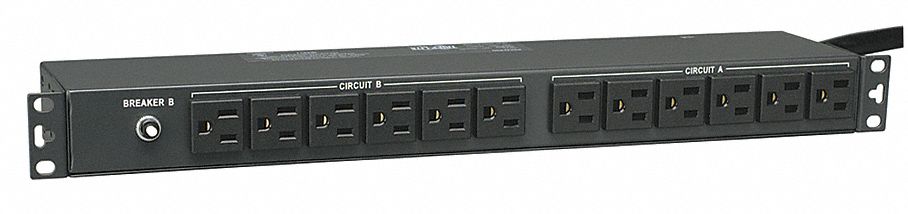 PDU 30A 24 Outlet 15 ft Black