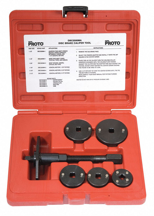 Disc Brake Caliper Set 10 in Steel
