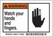 Label 3 1/2 inx5 in Polyester PK5