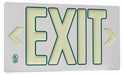 D6995 Exit Sign 8 3/4 in x 15 3/8 in Plastic