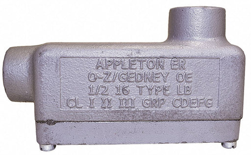 Conduit Outlet Body Iron Trd Sz 1/2in